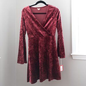 Mossimo Supply Co Velvet Dress
